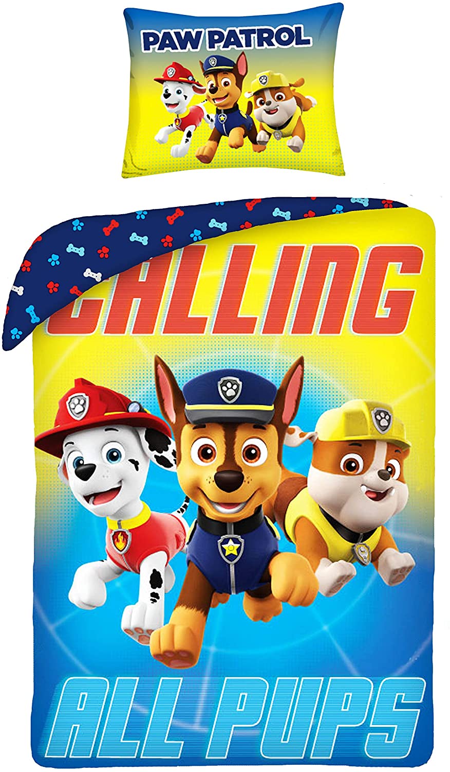 Paw Patrol - Bettwäsche 140x200cm Paw Patrol - Bettwäsche 140x200cm